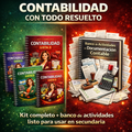 Kit Completo Contabilidad Lista + Banco de Actividades de Documentación Contable