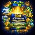 KIT COMPLETO ECONOMIA LISTA + BANCO DE 100 ACTIVIDADES DE ECONOMÍA