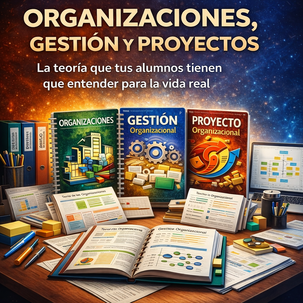 contabilidad + Teoría de las Organizaciones · Gestión Organizacional · Proyecto Organizacional