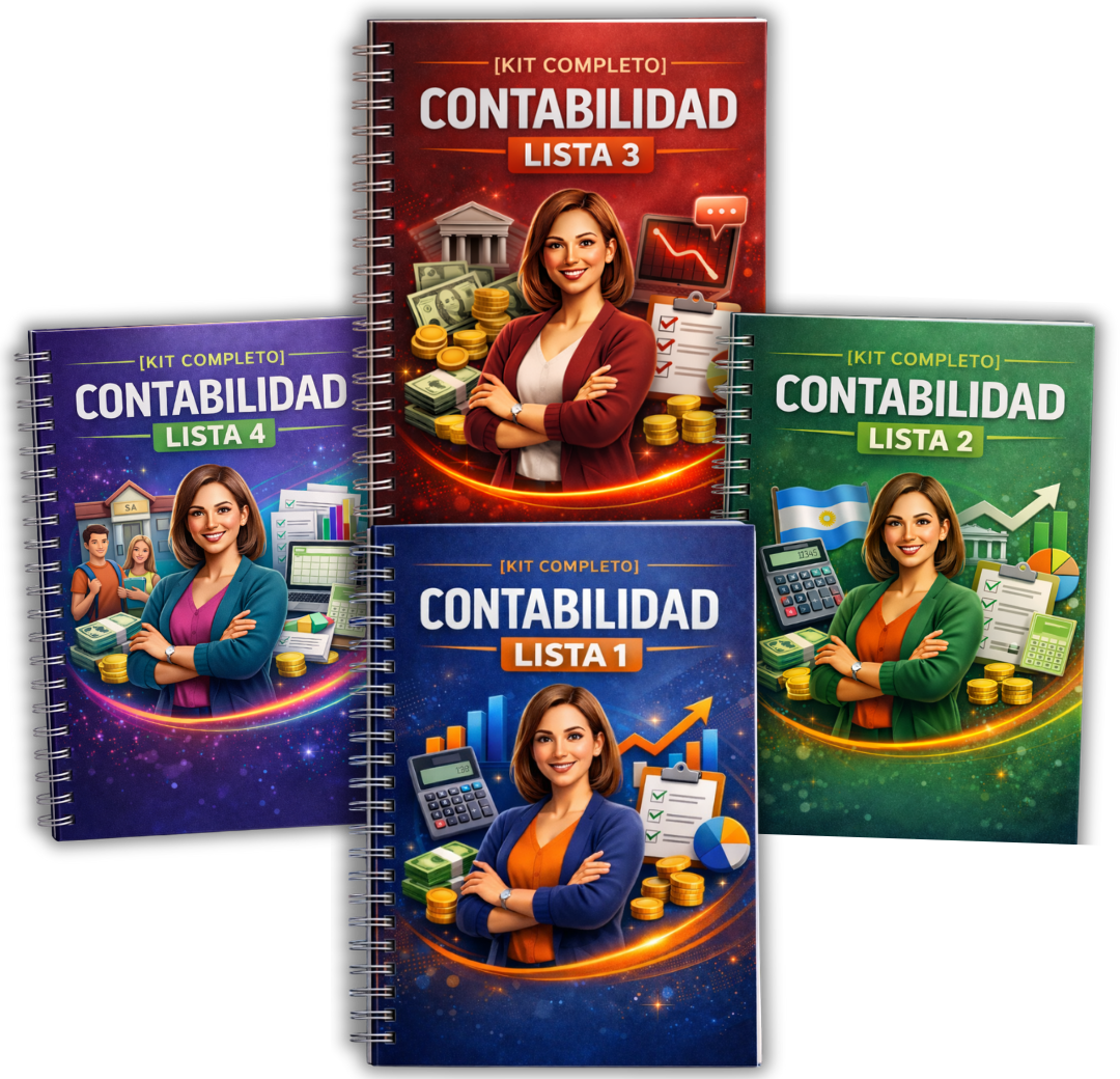 📘 KIT COMPLETO CONTABILIDAD LISTA